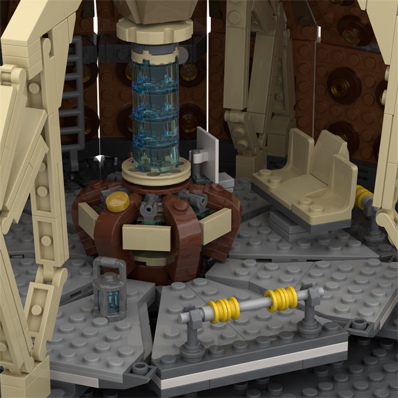 GOBRICKS MOC 183159 Doctor Who - 10th doctor Tardis - YWOBB