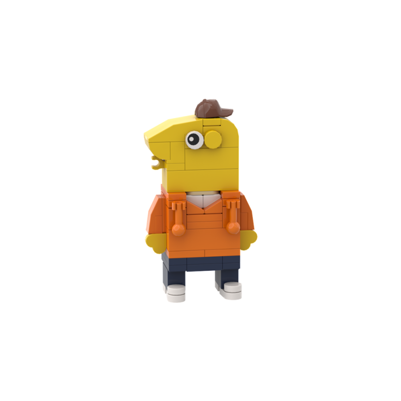 GOBRICKS MOC A1570 Smiling Friends - YWOBB