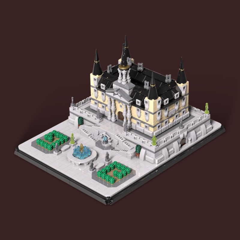 GOBRICKS MOC 191315 Renaissance Palace - YWOBB