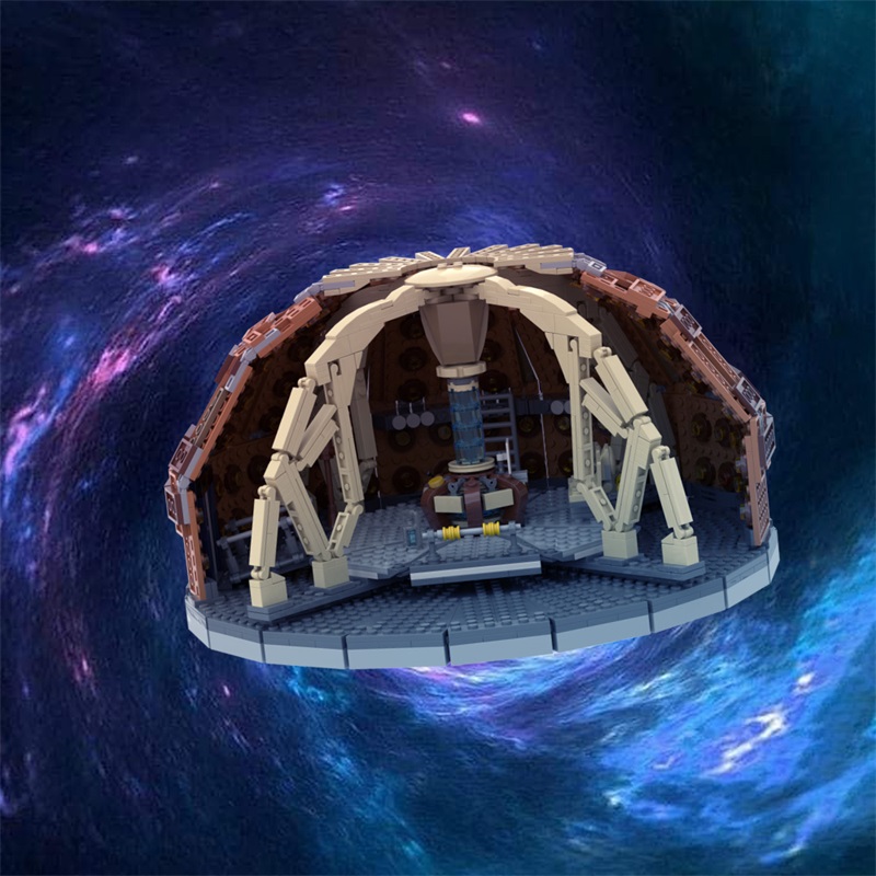 GOBRICKS MOC 183159 Doctor Who - 10th doctor Tardis - YWOBB