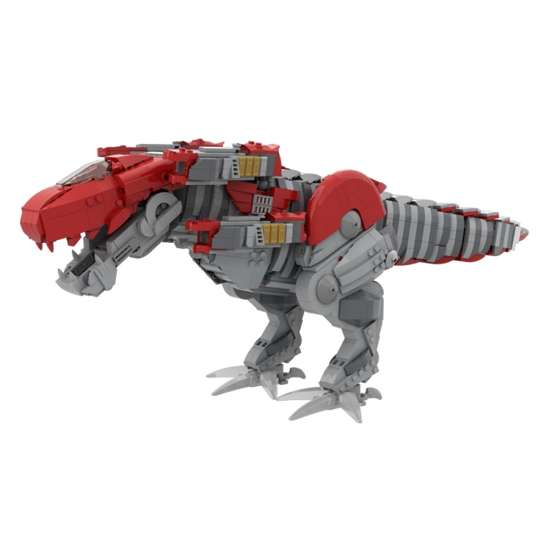 GOBRICKS MOC 192261 Power Rangers (2017) T-Rex Zord - YWOBB