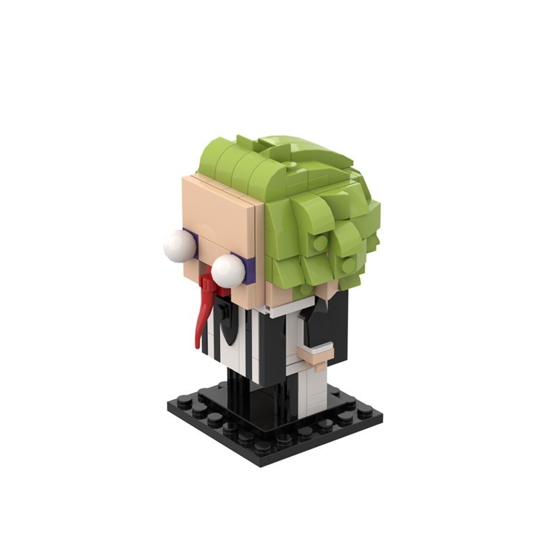 GOBRICKS MOC A1540Y01 The Great Wizard of Darkness Beetlejuice - Squid Head - YWOBB