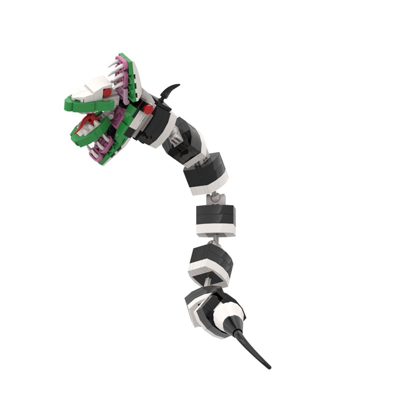 GOBRICKS MOC A1540Y02 The Great Wizard of Darkness Beetlejuice - Serpent - YWOBB