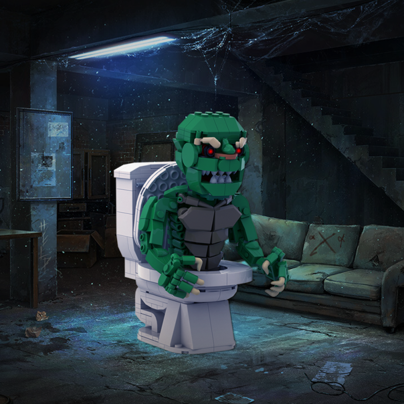 GOBRICKS MOC A1539 Ghoulies - YWOBB
