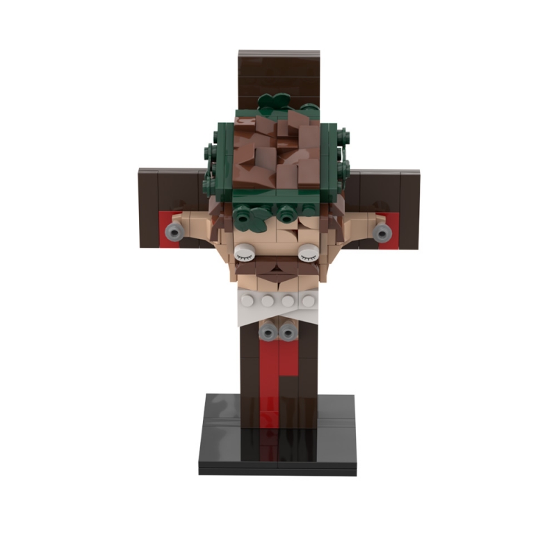 GOBRICKS MOC A1583 Crucifixion of Jesus - YWOBB