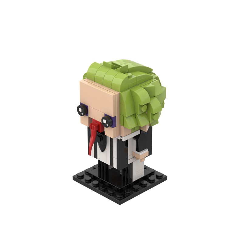 GOBRICKS MOC A1540Y01 The Great Wizard of Darkness Beetlejuice - Squid Head - YWOBB