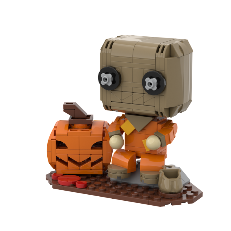 GOBRICKS MOC A1557 Halloween Trick'r Treat - YWOBB