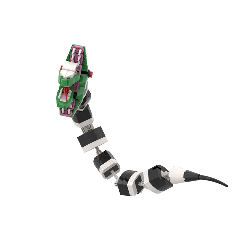 GOBRICKS MOC A1540Y02 The Great Wizard of Darkness Beetlejuice - Serpent - YWOBB