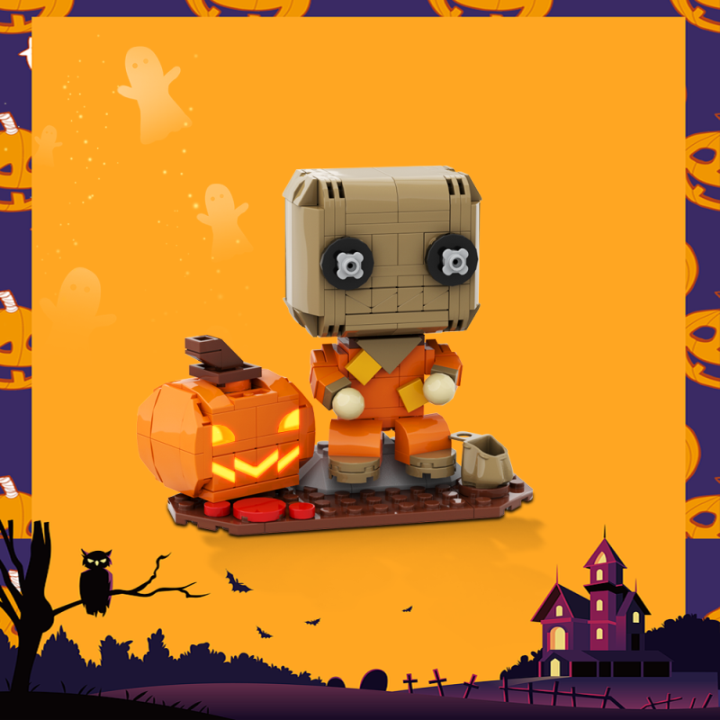 GOBRICKS MOC A1557 Halloween Trick'r Treat - YWOBB
