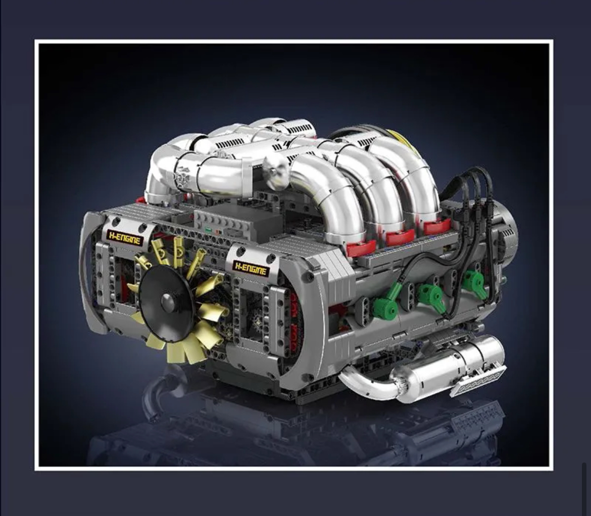 Mould King 10181 FLAT ENGINE - YWOBB