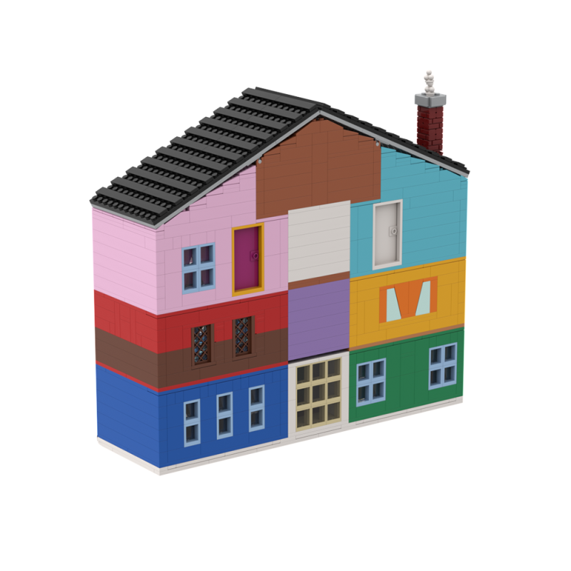 GOBRICKS MOC A1547 Taylor's Lover's House - YWOBB