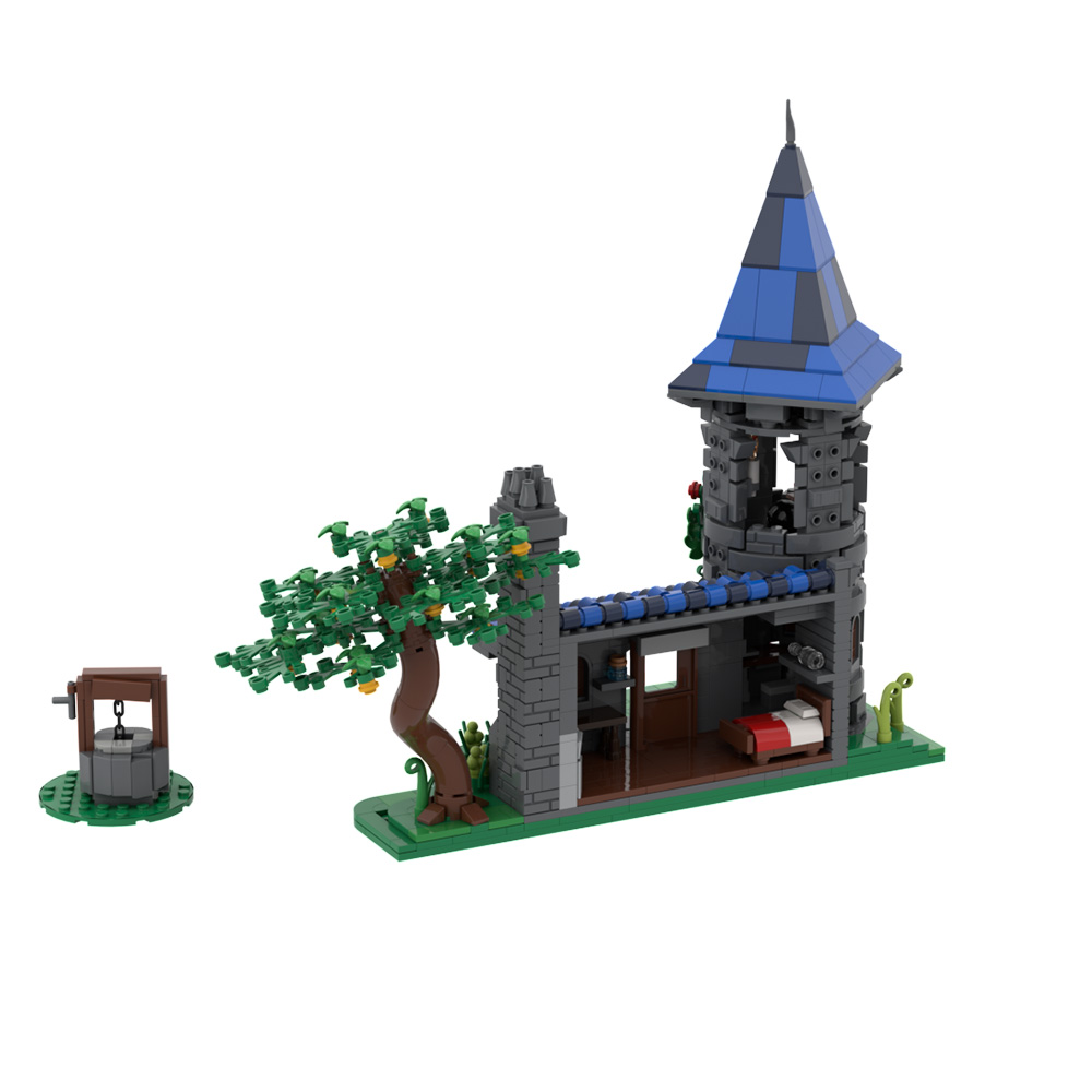 GOBRICKS MOC A1537 Wizard's Manor - YWOBB