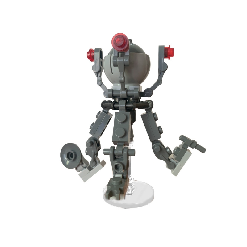 GOBRICKS MOC 187458 Mr Handy Fallout robot - YWOBB