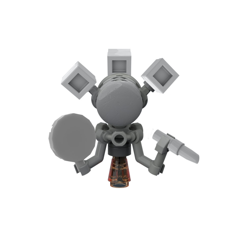 GOBRICKS MOC 187196 Mister Handy - Fallout game - YWOBB