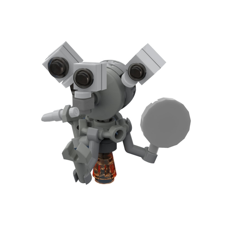 GOBRICKS MOC 187196 Mister Handy - Fallout game - YWOBB