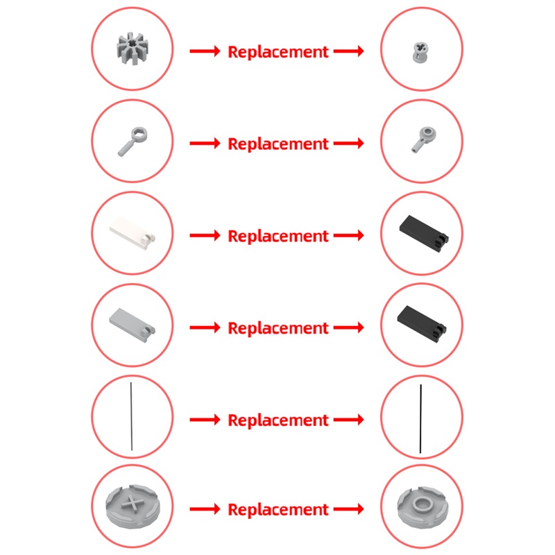GOBRICKS MOC 44555 Metal Gear Solid - Metal Gear Rex - YWOBB