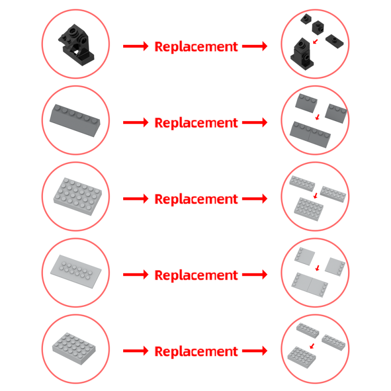 GOBRICKS MOC 44555 Metal Gear Solid - Metal Gear Rex - YWOBB