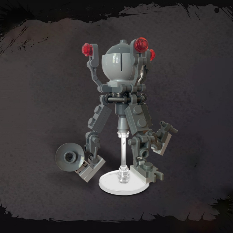 GOBRICKS MOC 187458 Mr Handy Fallout robot - YWOBB