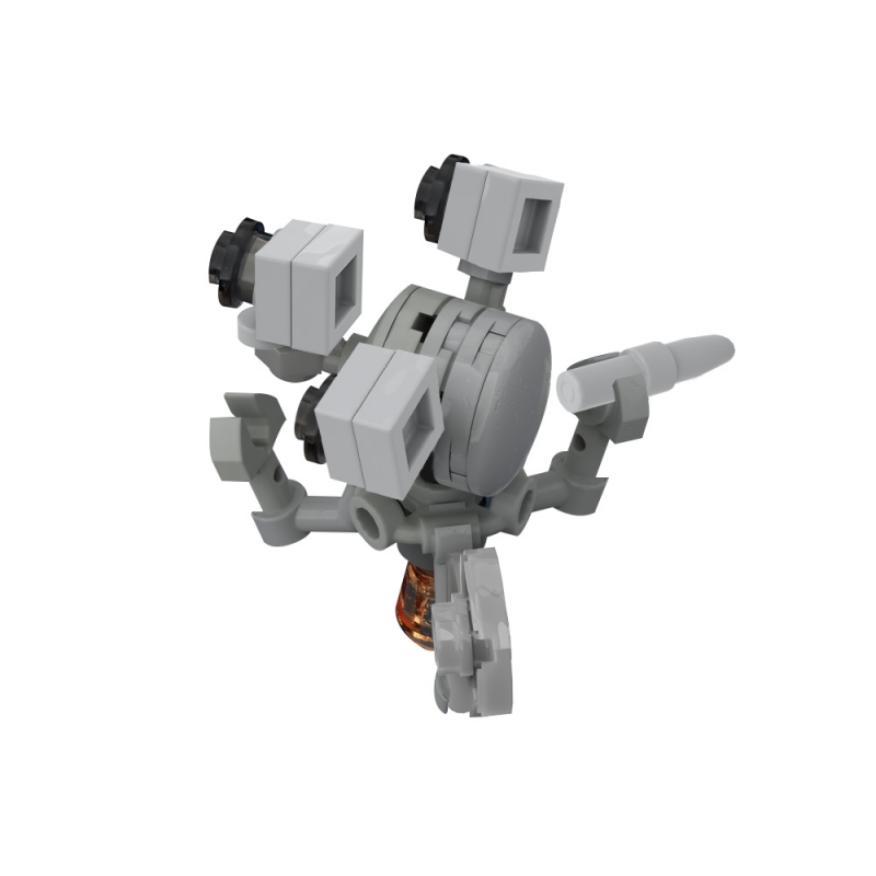 GOBRICKS MOC 187196 Mister Handy - Fallout game - YWOBB