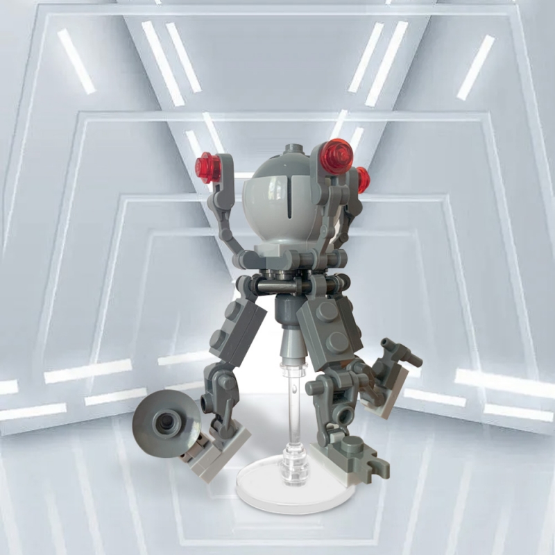 GOBRICKS MOC 187458 Mr Handy Fallout robot - YWOBB