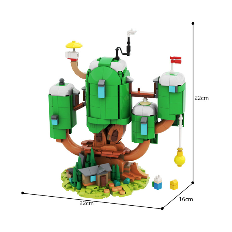 MOC 180617 Adventure Time Finn and Jake's Tree House - YWOBB
