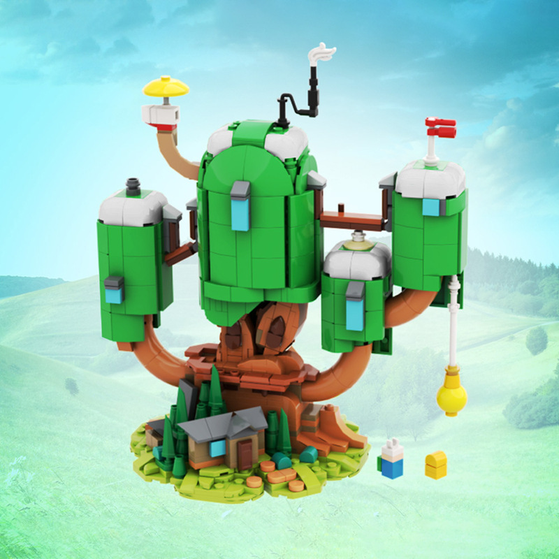 MOC 180617 Adventure Time Finn and Jake's Tree House - YWOBB