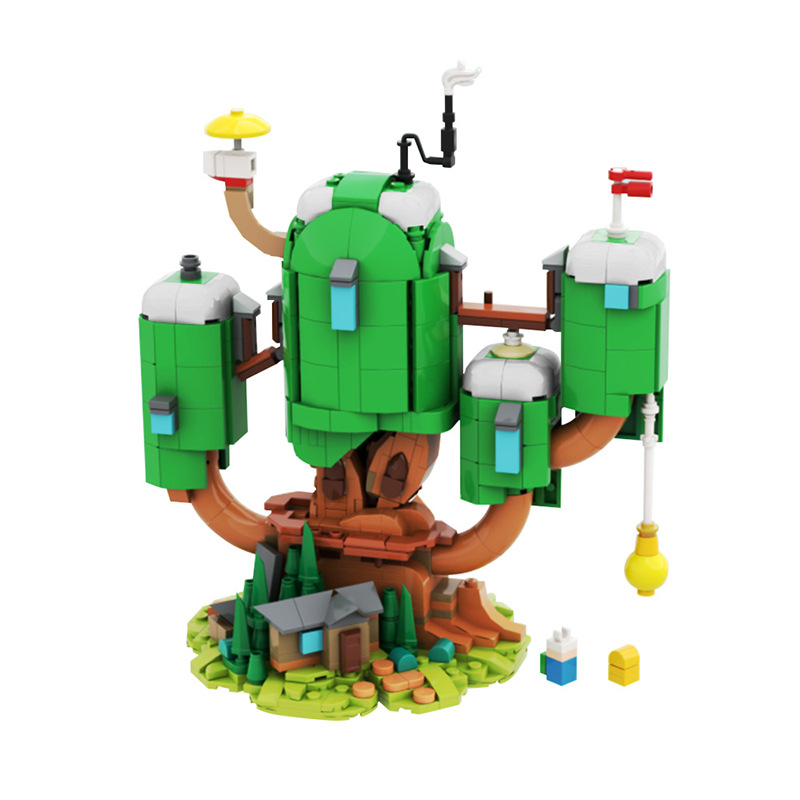 MOC 180617 Adventure Time Finn and Jake's Tree House - YWOBB