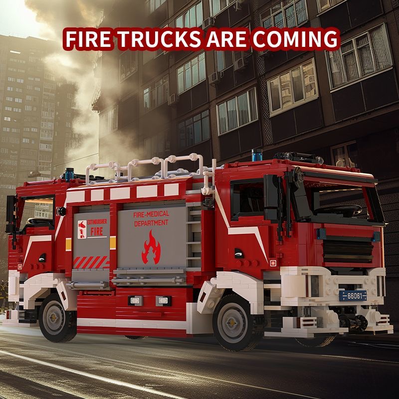 Xbert 66061 BI-Directional. Driving Fire Rescue Vehicle - YWOBB