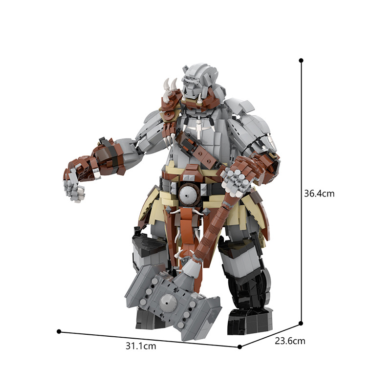 MOC C10275 World of Warcraft - Orgrim Doomhammer - YWOBB