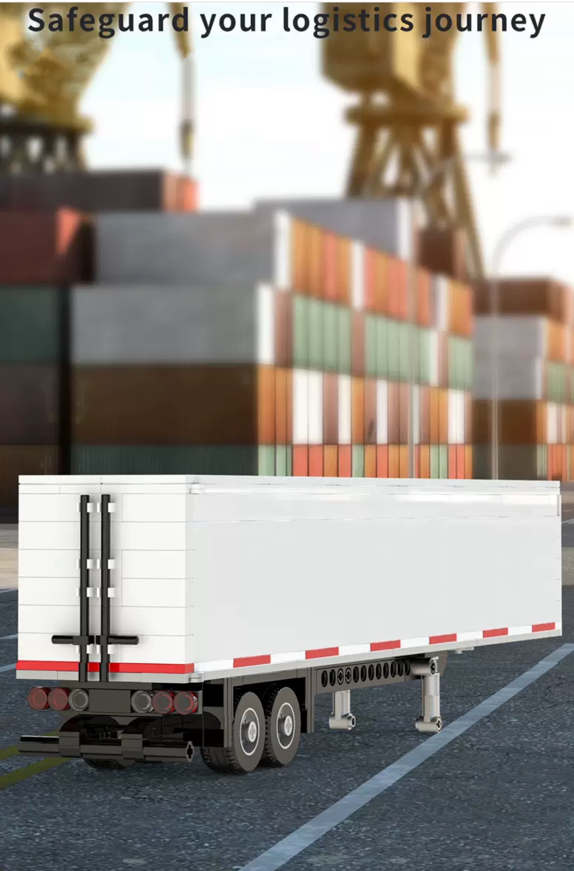 Xbert 66025 Shipping Container Trailer - YWOBB