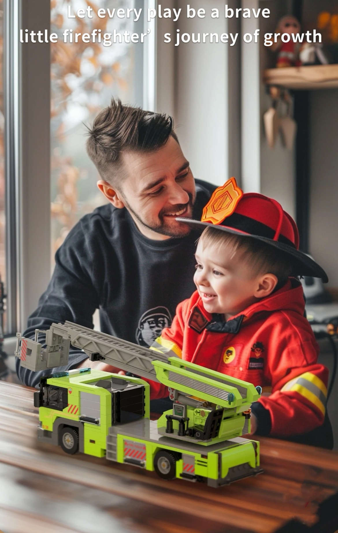 Xbert 66038 Turntable Ladder Fire Engine - YWOBB