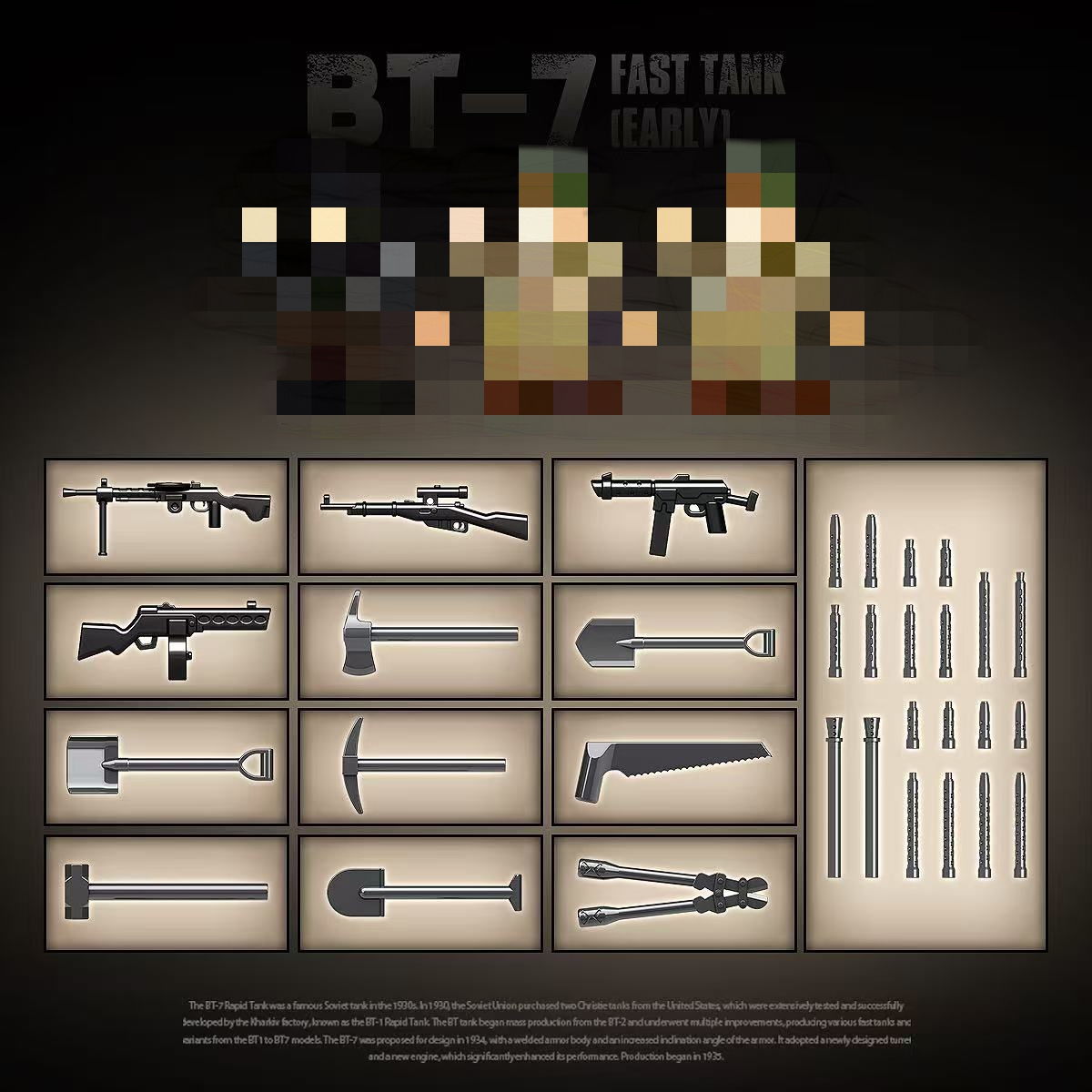 Quan Guan 100290 BT-7 Fast Tank Early - YWOBB