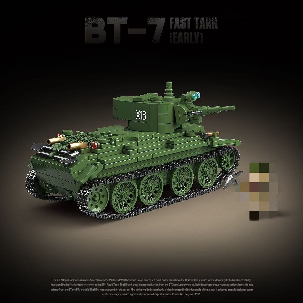 Quan Guan 100290 BT-7 Fast Tank Early - YWOBB