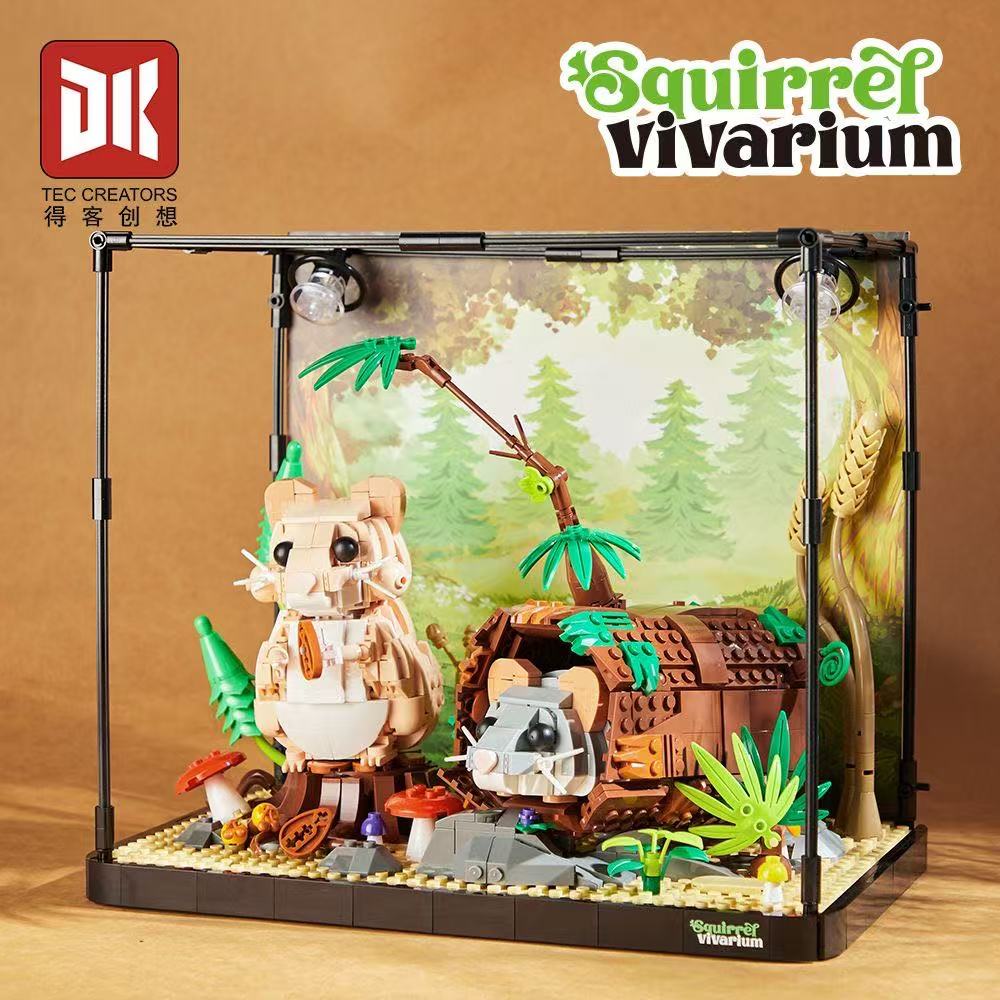 DK 7018 Squirrel Vivarium - YWOBB