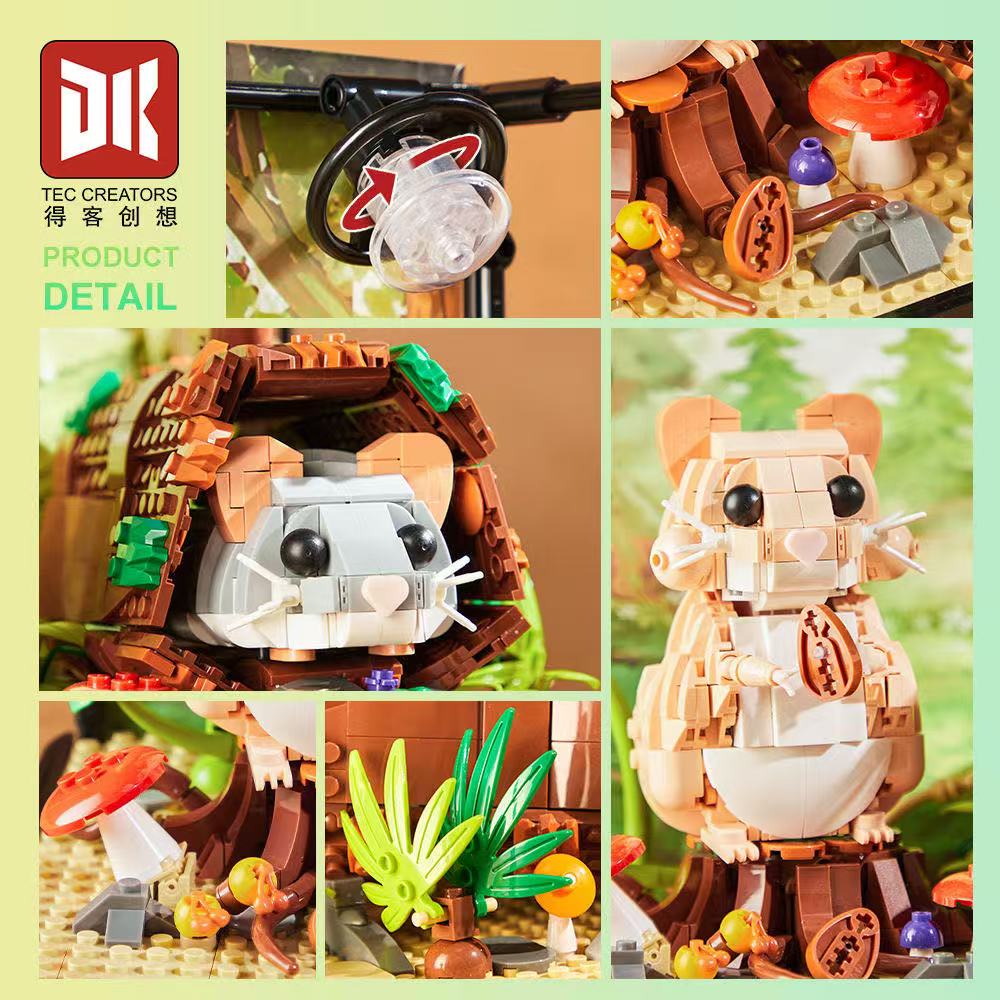 DK 7018 Squirrel Vivarium - YWOBB