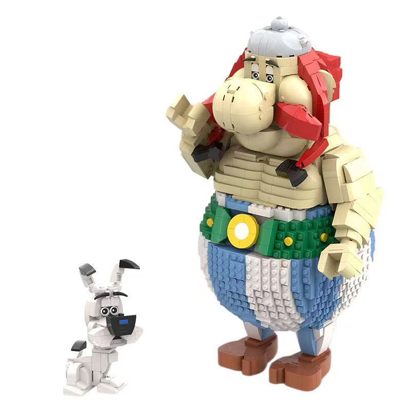 MOC 174219 & 168311 Heroes of Gaul (Obelix dog) - YWOBB
