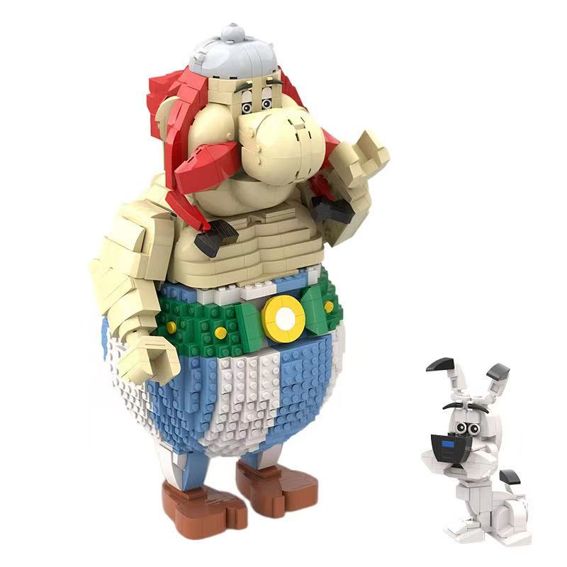 MOC 174219 & 168311 Heroes of Gaul (Obelix dog) - YWOBB
