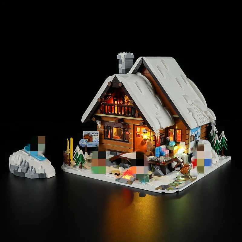 FunWhole F9041 Vintage House: Ski Cabin - YWOBB