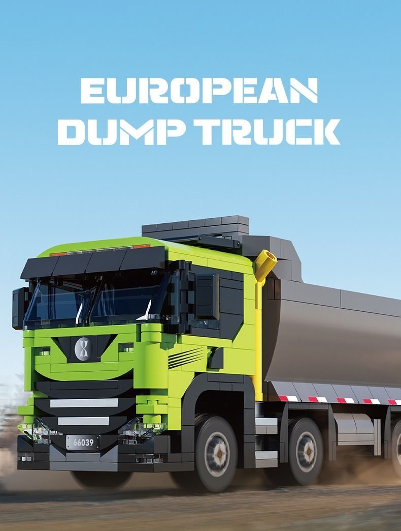 Xbert 66039 EUROPEAN DUMP TRUCK - YWOBB
