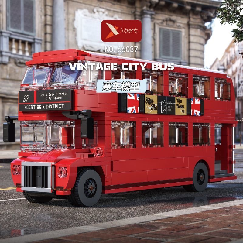 Xbert 66037 VINTAGE DOUBLE DECKER BUS - YWOBB