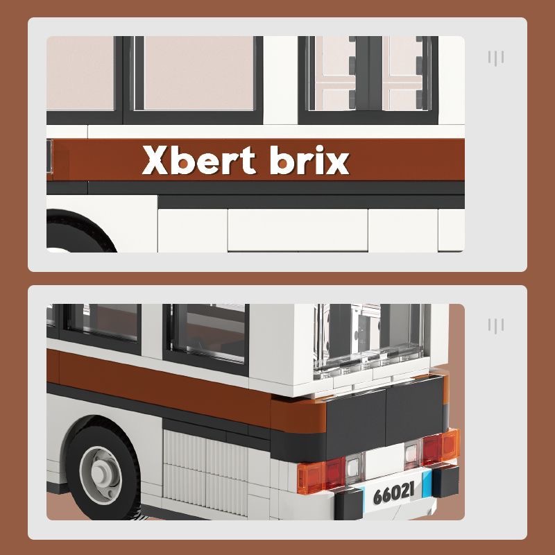 Xbert 66021 VINTAGE CITY BUS - YWOBB
