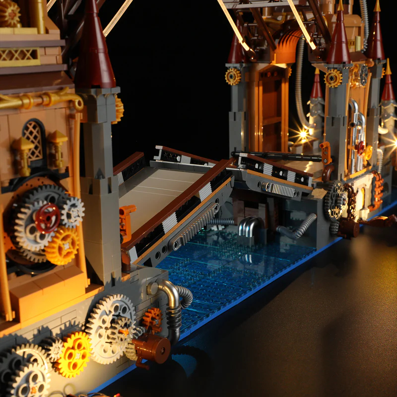 FunWhole F9047 Steampunk City Bridge - YWOBB