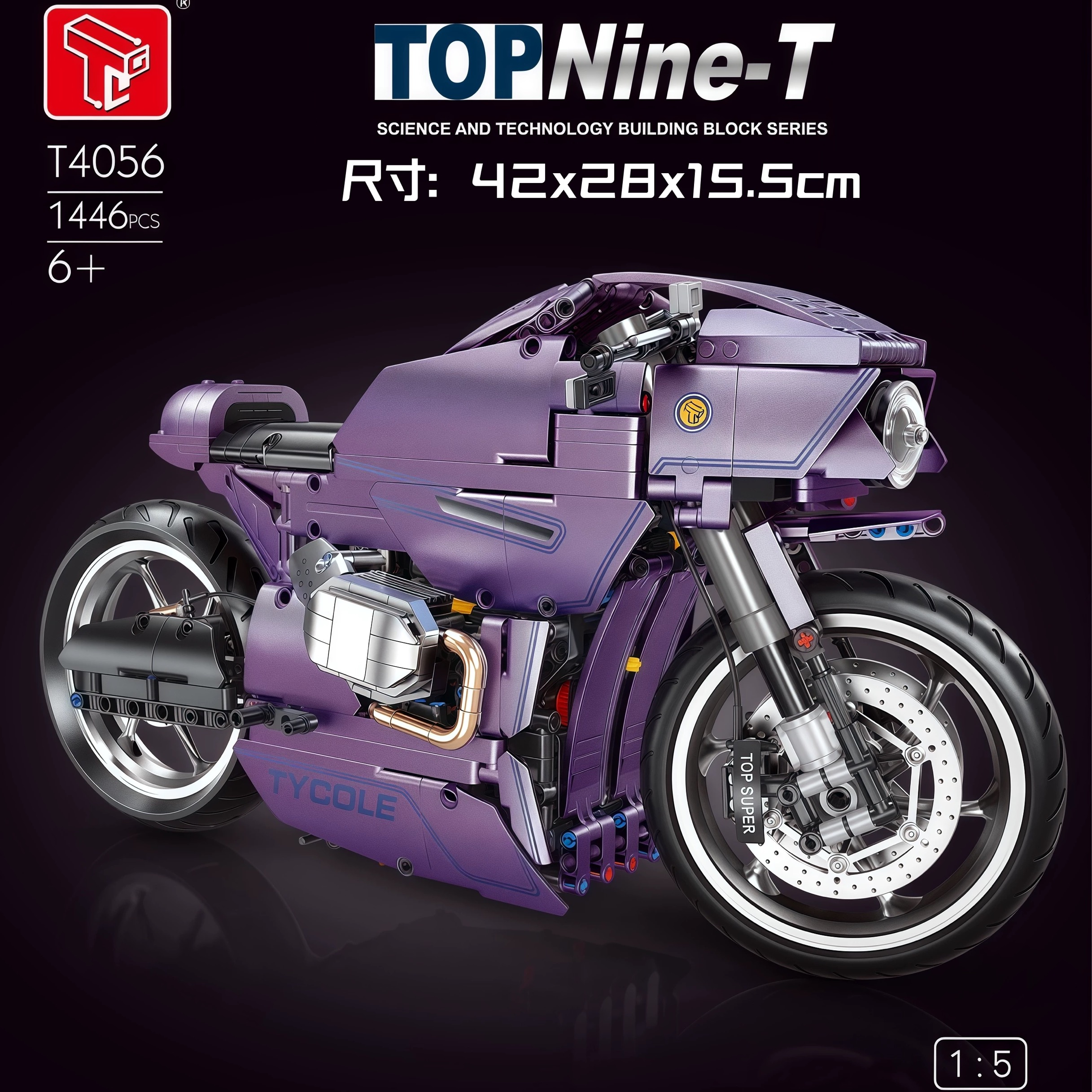 TGL T4056 Chrome Nine-T Motorcycle - YWOBB