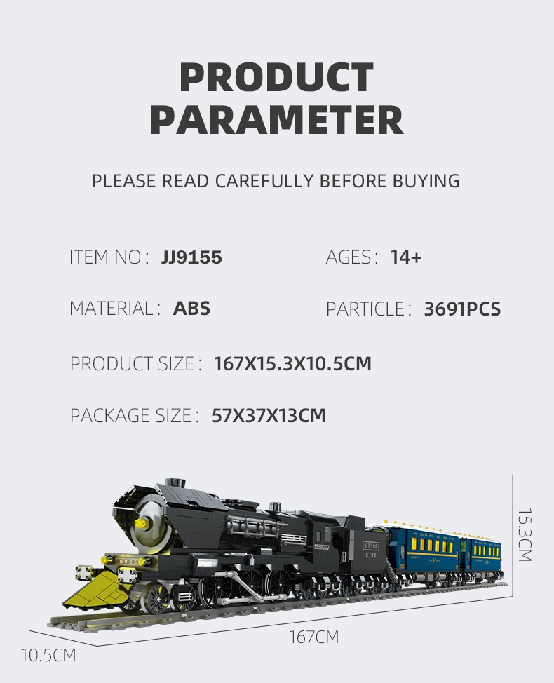 JIESTAR JJ9155 Orient Train - YWOBB