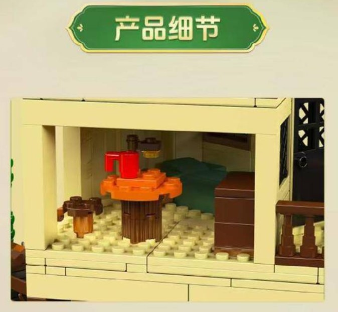 Mould King 24072 Wild West Saloom - YWOBB