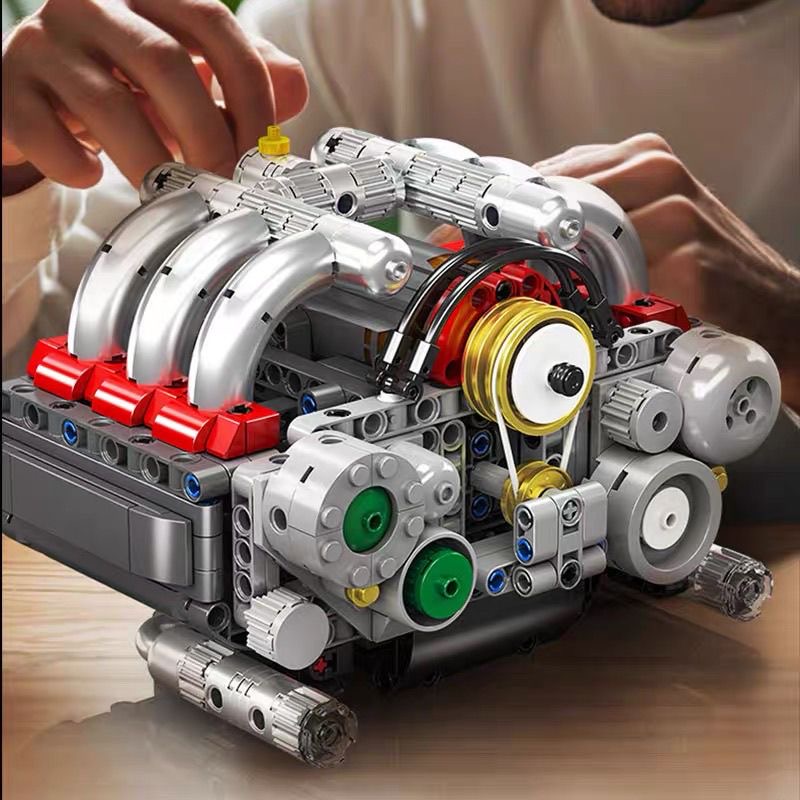 Mould King 10193 Horizontally opposed engine - YWOBB