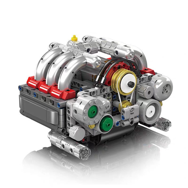 Mould King 10193 Horizontally opposed engine - YWOBB