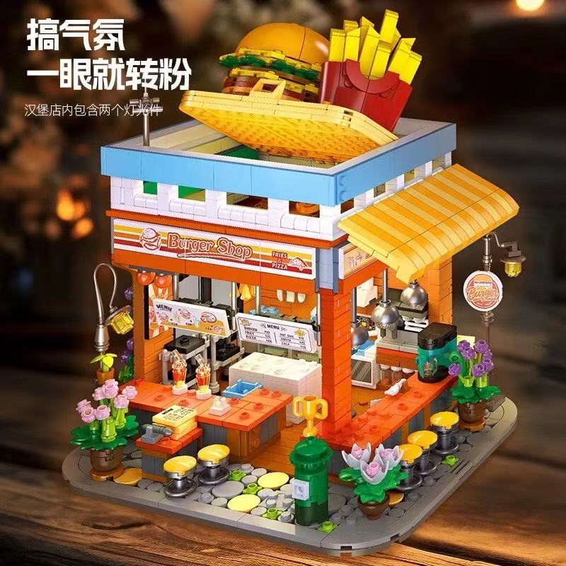 JIE STAR JJ9082 Burger Shop - YWOBB
