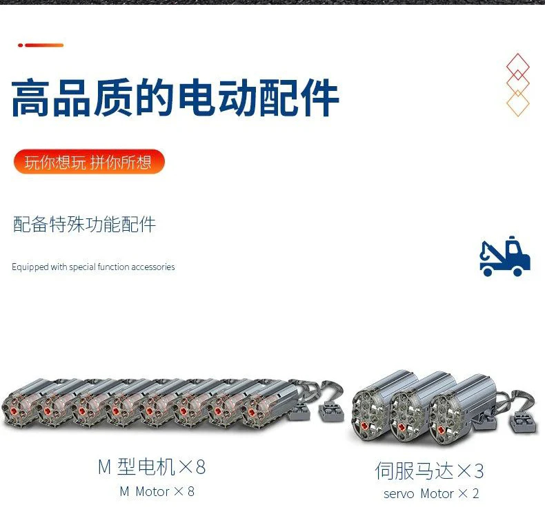 Mould King 19008 Tow Truck OVP EU Warehouse Version - YWOBB