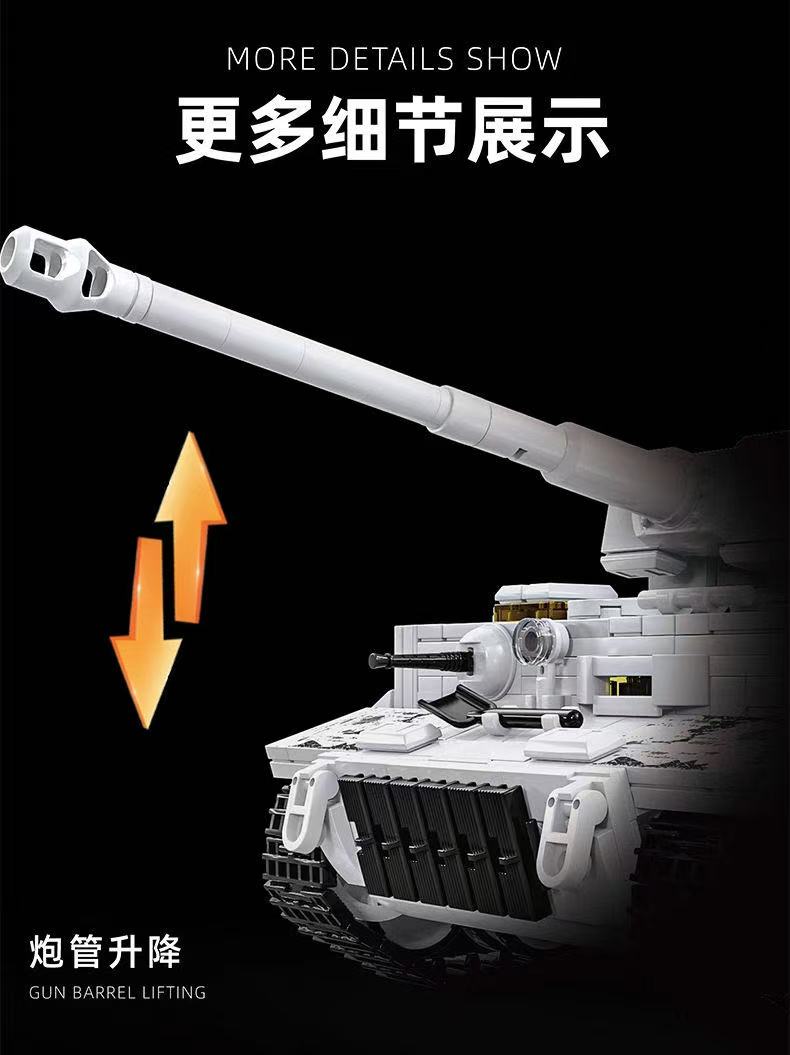 12GO 97001 Tiger Heavy Tank - YWOBB